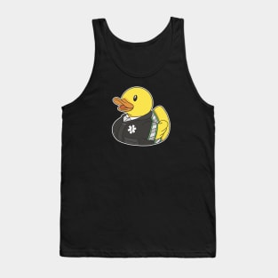 Cute Paramedic Rubber Ducky Cartoon Tank Top